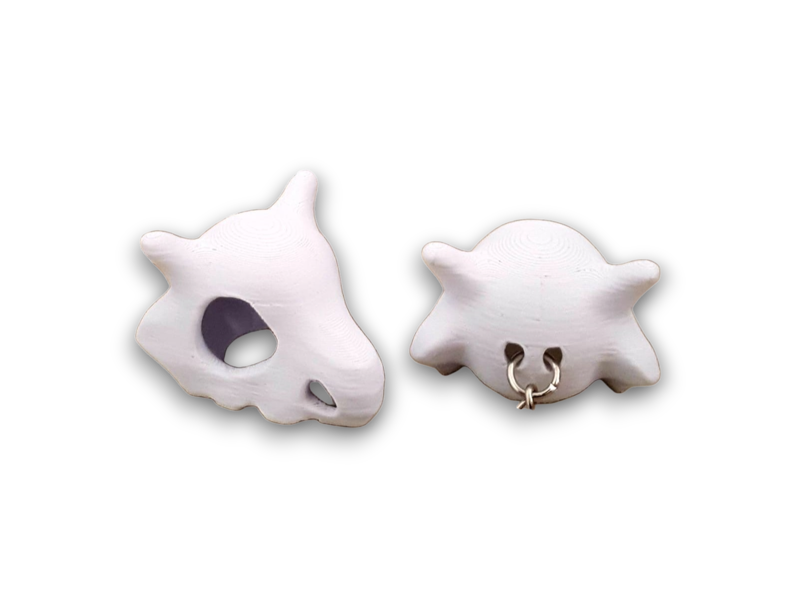 Porte-clé Ossatueur – Crâne Pokémon | Accessoire rétro &amp; collection