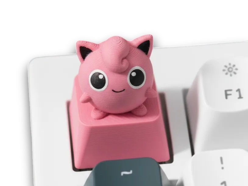 Keycap Pokémon – Touche clavier personnalisée | Accessoire setup gaming & mécanique
