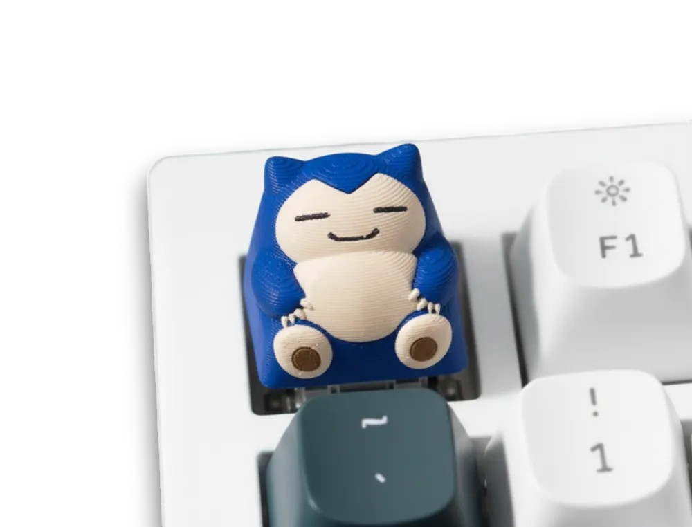 Keycap Pokémon – Touche clavier personnalisée | Accessoire setup gaming & mécanique