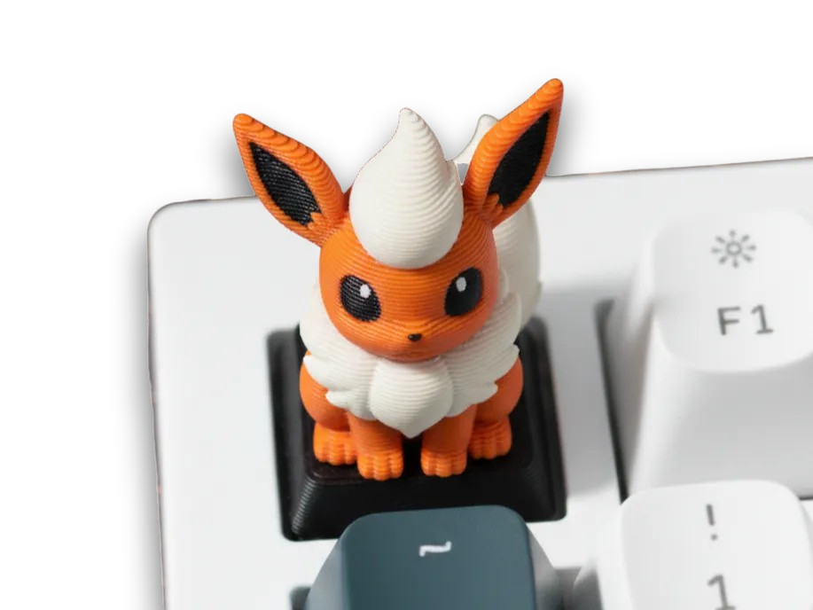 Keycap Pokémon – Touche clavier personnalisée | Accessoire setup gaming & mécanique